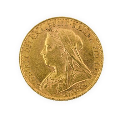 Lot 202 - Victoria, Sovereign 1900M (Melbourne Mint),...