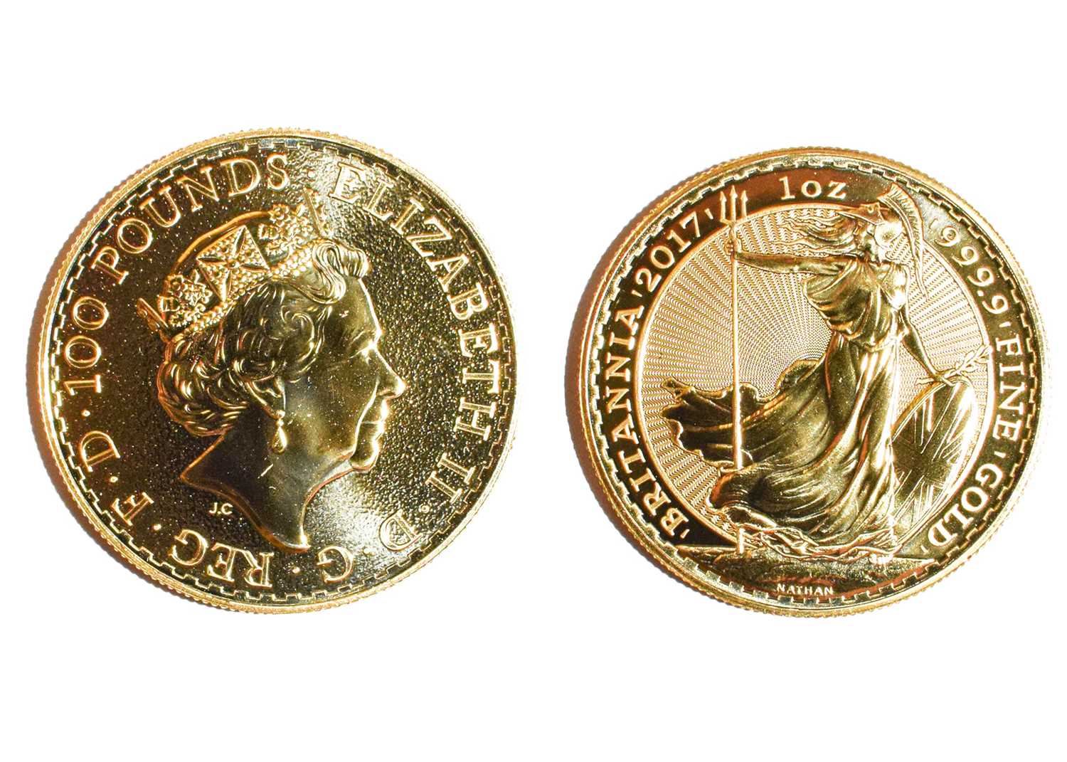 Lot 190 - 1oz Britannia gold coin