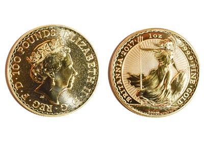Lot 190 - 1oz Britannia gold coin