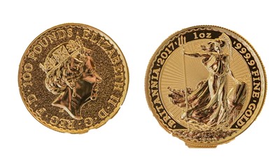 Lot 321 - 1oz Britannia gold coin