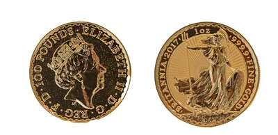 Lot 323 - 1oz Britannia gold coin