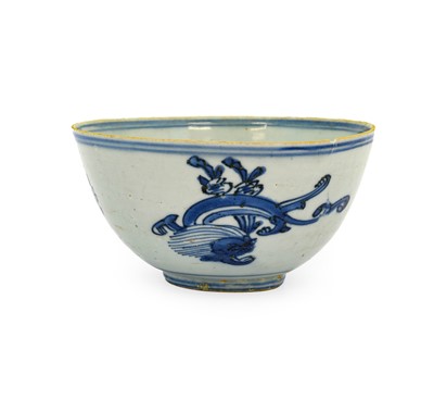 Lot 18 - A Chinese Porcelain Bowl, 17th century,...