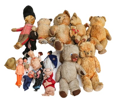 Lot 1056 - Collection of mainly mid 20th century bears...