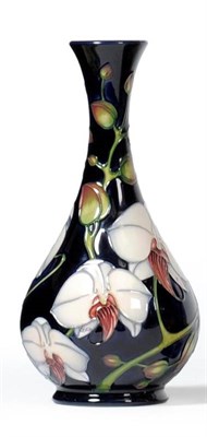 Lot 867 - A Modern Moorcroft Chatsworth Pattern Trial Vase, designed by Philip Gibson, impressed and blue...