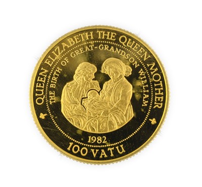 Lot 41 - Vanuatu Gold Proof 100 Vatu 1997,...