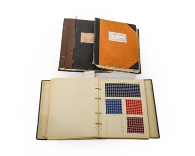 Lot 2281 - Assorted Loose Silk Samples, Small Albums...