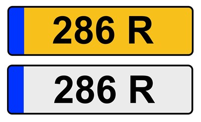 Lot 276 - Cherished Registration Number 286 R, with...