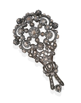 Lot 2308 - A Diamond Brooch