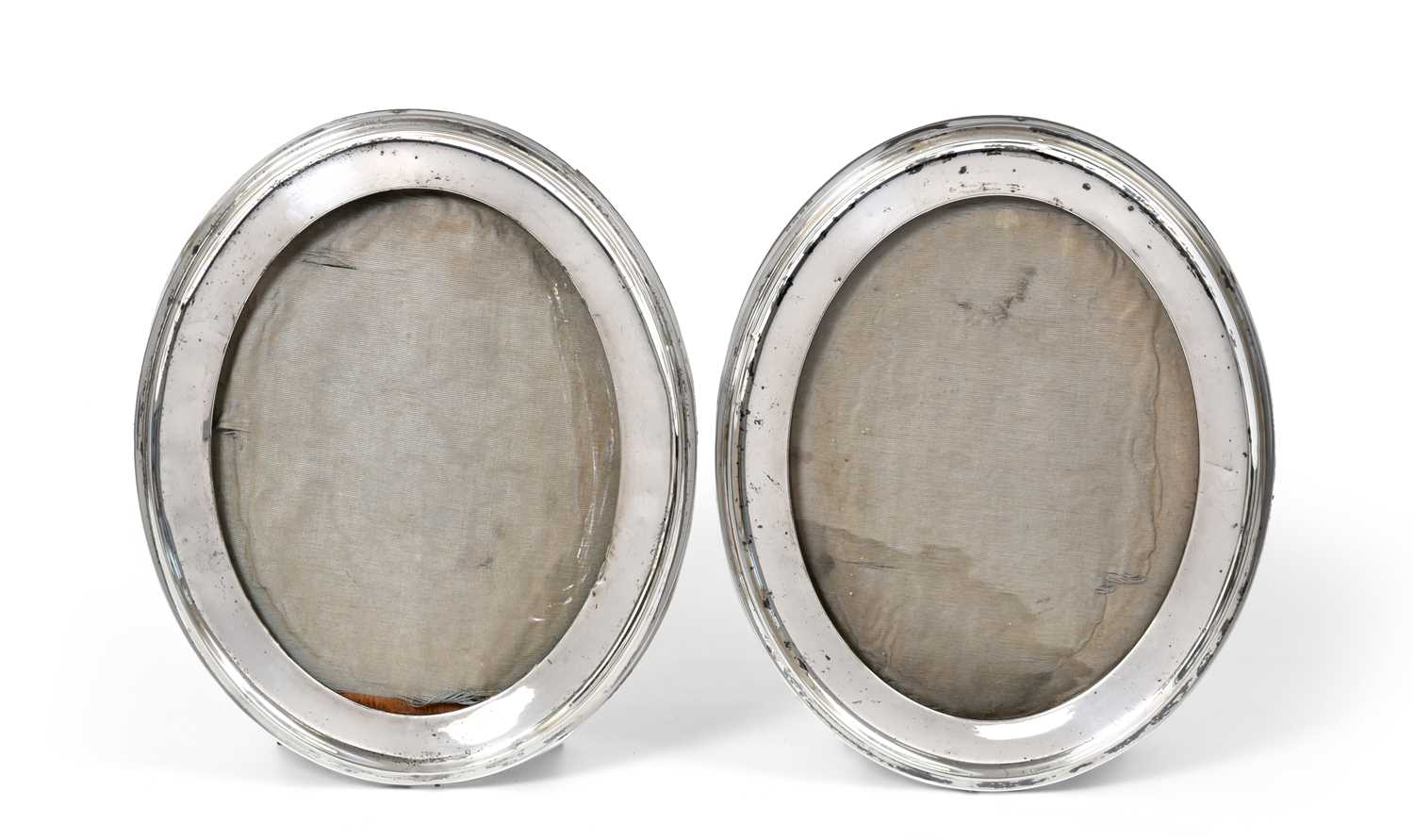 Lot 2098 - A Pair of George VI Silver-Mounted...