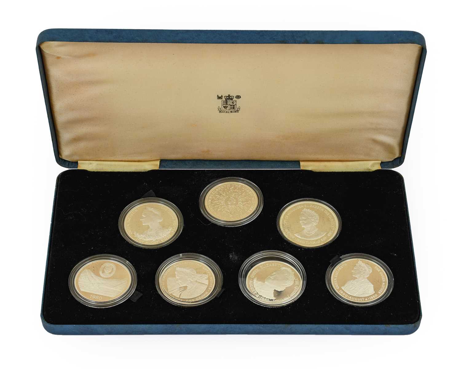 Lot 52 - A Complete Set of 7 x Sterling Silver Proof...