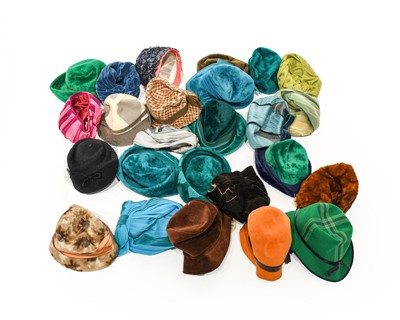 Lot 2203 - Circa 1950s and Later Ladies' Hats, comprising...