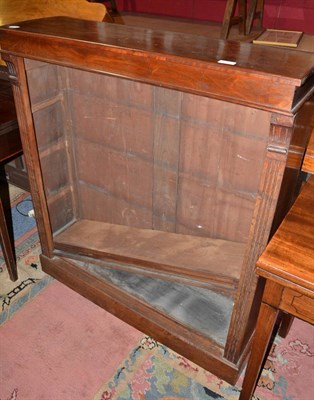 Lot 650 - A mahogany open bookcase