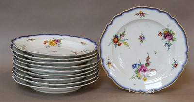 Lot 286 - A Marcoline Meissen Porcelain Dinner Service,...