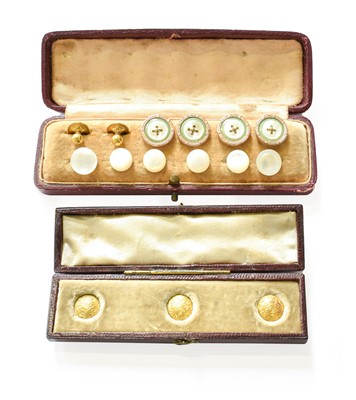 Lot 441 - A Quantity of Buttons and Dress Studs,...