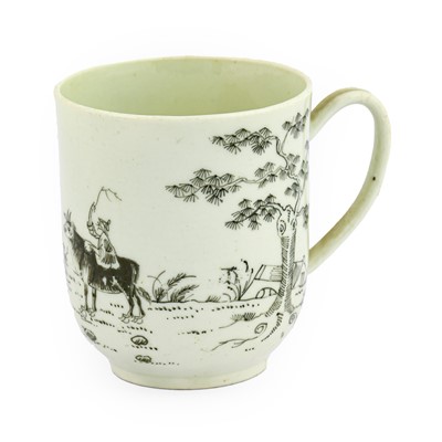 Lot 15 - A Worcester Porcelain Coffee Cup, circa 1756,...
