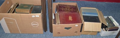 Lot 669 - A quantity of books in four boxes