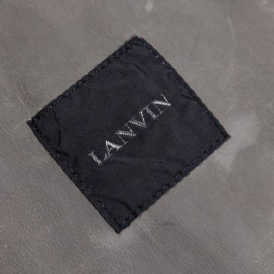 Lot 3045 - Lanvin Mole/Grey Soft Suede Jacket, circa 2008,...