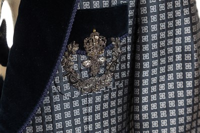 Lot 2065 - Circa 2015 Dolce & Gabbana Navy Smoking Jacket...