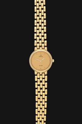 Lot 2217 - A Lady's 18 Carat Gold Wristwatch, signed...