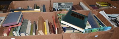 Lot 685 - Thirteen boxes of assorted sundry volumes including architecture, antique reference books,...