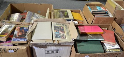 Lot 689 - Large quantity of books including fiction, craft, history etc (twenty nine boxes)