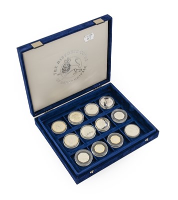 Lot 111 - A Collection of 11 x UK Silver Proof Coins...