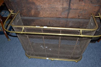 Lot 695 - A 19th century nursery fireguard