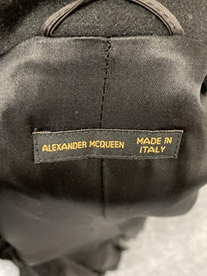 Lot 2088 - Alexander McQueen Lady's Black Wool-Mix...