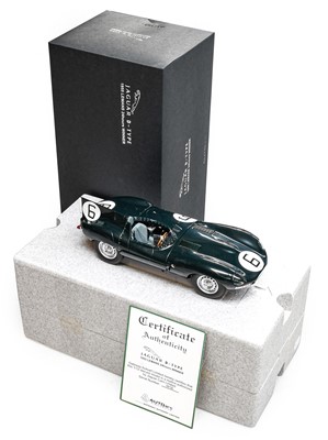 Lot 158 - Auto Art 1:12 Scale Jaguar D-Type 1955 Le Mans...