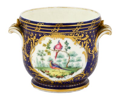 Lot 155 - A Sevres Style Seau a Verre, in 18th century...
