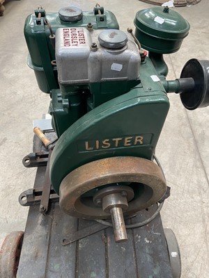 Lot 163 - Lister Dursley, a working 3.5 stationary...