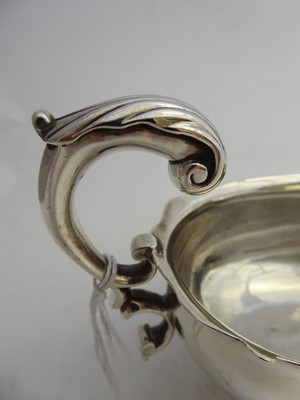 Lot 2009 - A George II Silver Sauceboat, by John Barbe,...