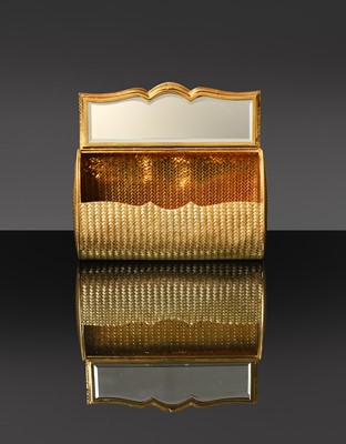 Lot 2398 - A Diamond Clutch/Evening Bag, the yellow...