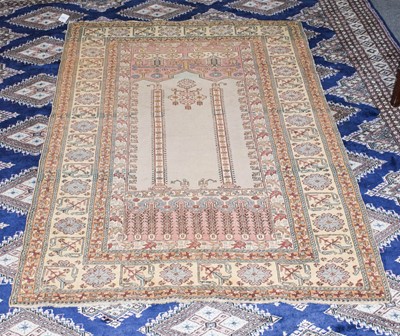 Lot 359 - Bandirma prayer rug, West Anatolia, circa 1930,...