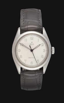 Lot 2209 - A Stainless Steel Centre Seconds Wristwatch,...