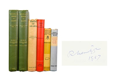 Lot 64 - Meinertzhagen (Richard). Nicoll's Birds of Egypt, & 4 others, 1st editions, 1930-59