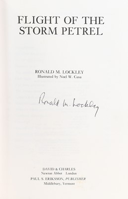 Lot 62 - Lockley (Ronald M., 1903-2000). A collection his works, 1942-83, all signed by the author