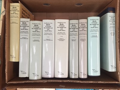 Lot 89 - Eric Hosking Library. Large collection of ornithology field guides