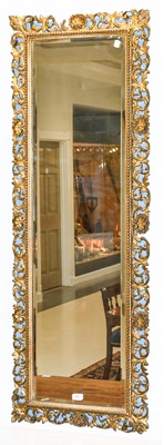 Lot 326 - A Victorian Carved Giltwood Overmantle Mirror...