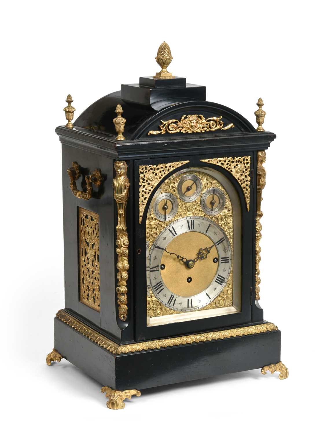 Lot 156 - A Victorian Chiming Table Clock, circa 1870,...