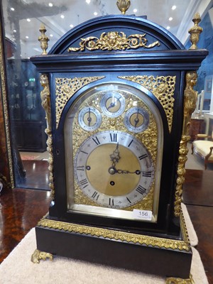 Lot 156 - A Victorian Chiming Table Clock, circa 1870,...