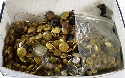 Lot 109 - A Quantity of Mainly British Military Buttons,...