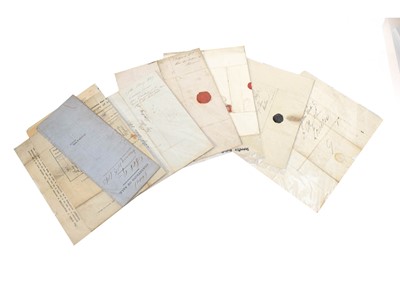 Lot 83 - A collection of hand written letters, many pre-...