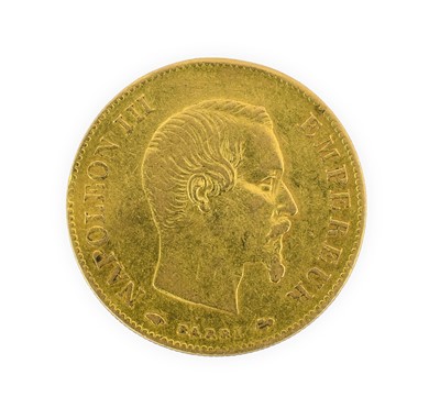 Lot 162 - France, Gold 10 Francs 1859A, obv. 'NAPOLEON...