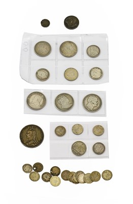 Lot 163 - 17 x Miscellaneous UK & Foreign Silver Coins...