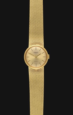 Lot 2188 - A Lady's 18 Carat Gold Automatic Wristwatch,...