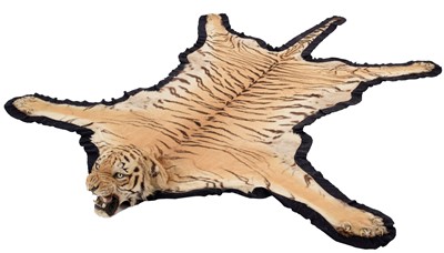 Lot 133 - Taxidermy: Bengal Tiger Skin Rug (Panthera...