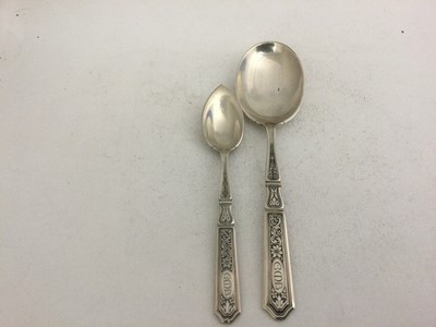 Lot 2028 - An American Silver Table-Service, by Gorham...