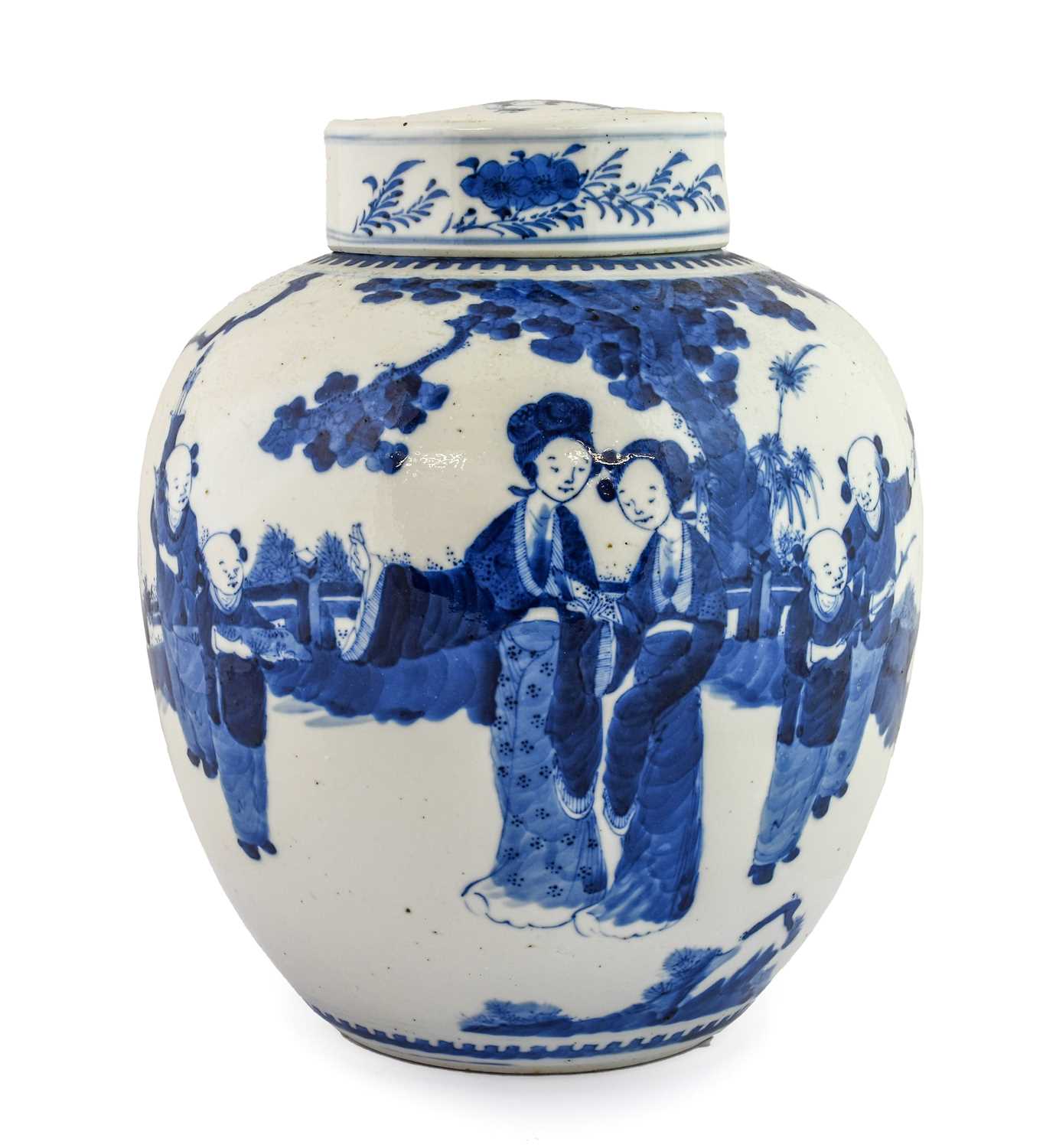 Lot 92 - A Chinese Porcelain Ginger Jar and Cover,...