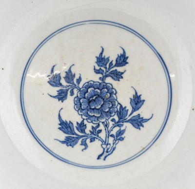 Lot 91 - A Chinese Porcelain Punch Bowl, 18th century,...